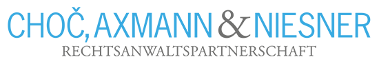 Logo der Rechtsanwaltspartnerschaft Choc, Axmann & Niesner